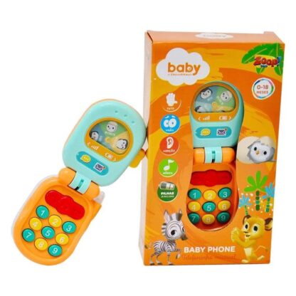 Telefone musical infantil baby phone - Zoop toys