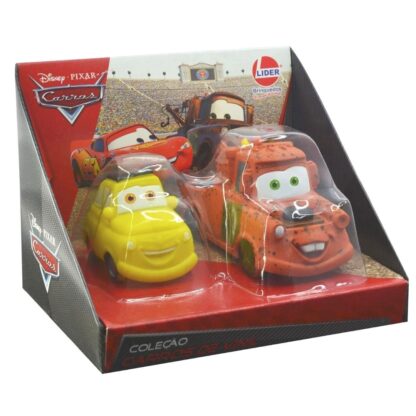 Carros de vinil Tow Mater e Luige - Lider