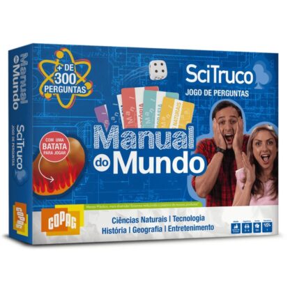 Jogo scitruco manual do mundo perguntas e respostas -  Copag