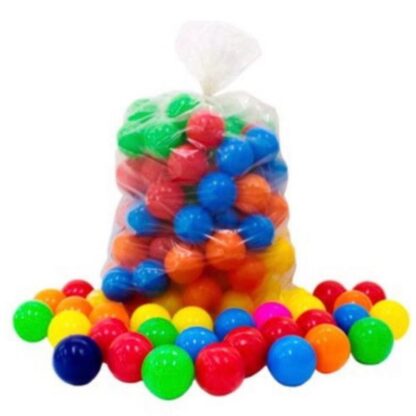 Pacote com 100 bolinhas para piscina ou barraca - Apolo