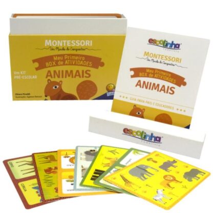 Livro Montessori -  Meu primeiro box de atividades animais - Todolivro - Image 2