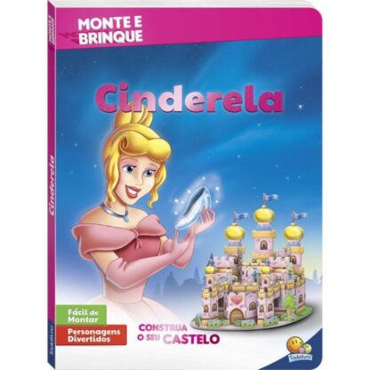 Livro monte e brinque Cinderela construa o seu castelo - Todolivro