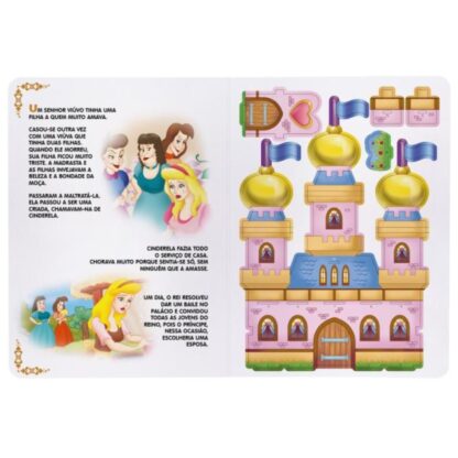 Livro monte e brinque Cinderela construa o seu castelo - Todolivro - Image 2
