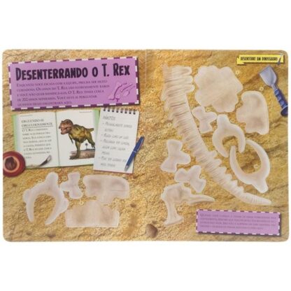 Livro desenterre um dinossauro -T rex - Todolivro - Image 4