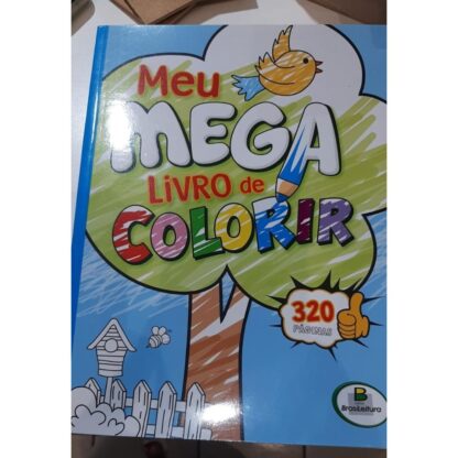 Meu mega livro de colorir 320 páginas - Todolivro