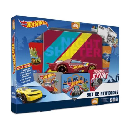 Box de atividades hot wheels - Copag