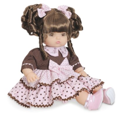 Boneca Addara chocolate 51 frases - Anjo