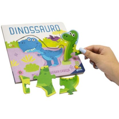 Livro meu primeiro quebra-cabeça dinossauro - Todolivro - Image 3