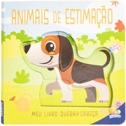 Livro meu primeiro quebra-cabeça animais de estimação - Todolivro