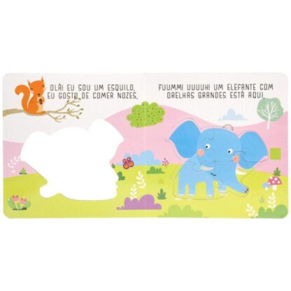 Livro meu primeiro quebra-cabeça animais da selva - Todolivro - Image 4