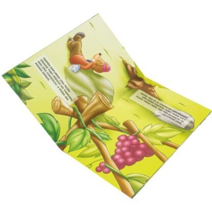 Livro fábulas para aprender A raposa e as uvas - Todolivro - Image 4