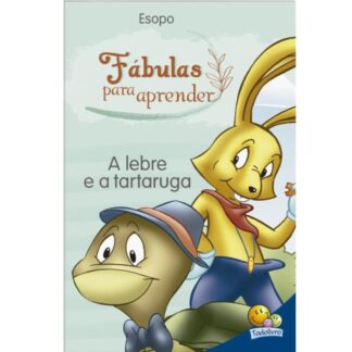 Livro fábulas para aprender A lebre e a tartaruga - Todolivro