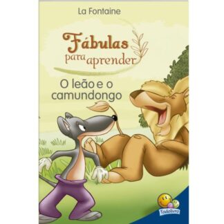 Livro fábulas para aprender O leão e o camundongo - Todolivro