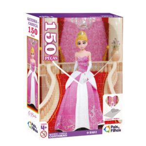 Quebra Cabeça Barbie 150 Peças - Grow