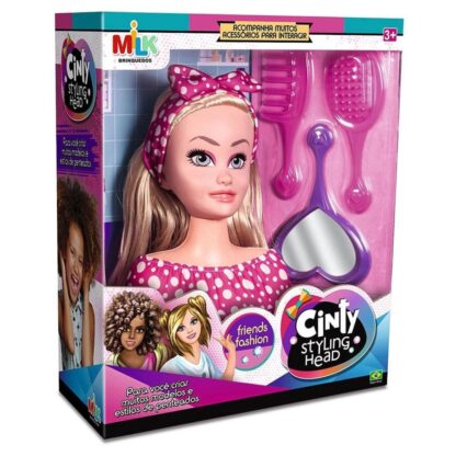 Boneca Cinty styling head - Milk - Image 2