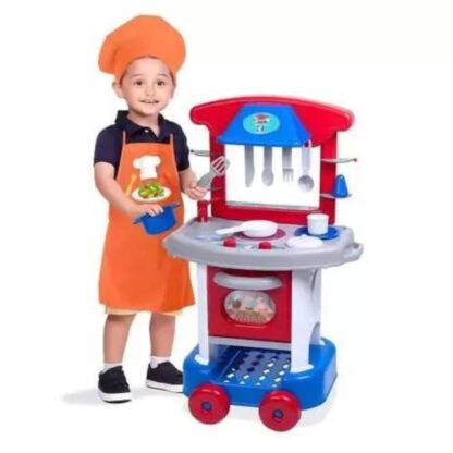 Cozinha completa com rodinhas play time - Cotiplás - Image 2