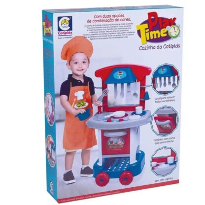 Cozinha completa com rodinhas play time - Cotiplás - Image 3