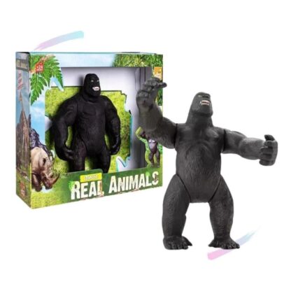 Brinquedo gorila em vinil real animals - Bee Toys