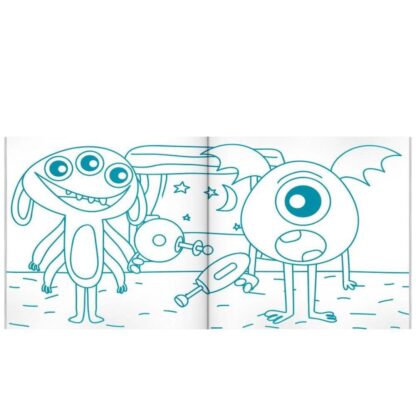 Livro Aliens hora de colorir com adesivos - Todolivro - Image 4