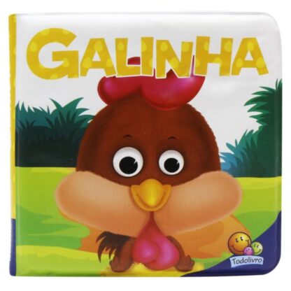 Livro de banho com galinha que acende em contato com a água - Todolivro - Image 2