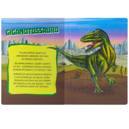 Livro quebra-cabeça dinossauros - Todolivro - Image 4