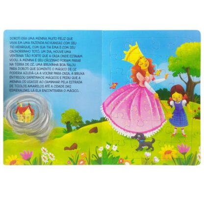 Livro quebra-cabeça o mágico de Oz - Todolivro - Image 3