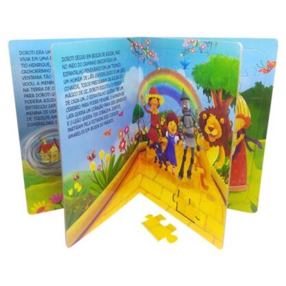 Livro quebra-cabeça o mágico de Oz - Todolivro - Image 4