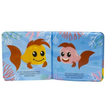 Livro de banho com peixe que acende em contato com a água - todolivro - Image 2