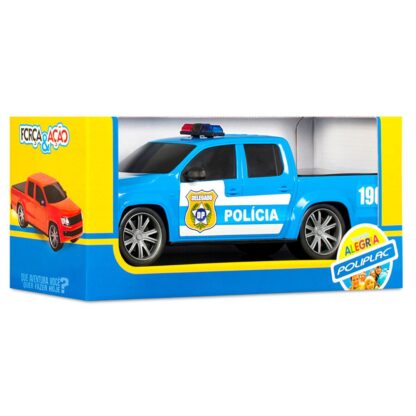 Camionete força e ação polícia - Poliplac