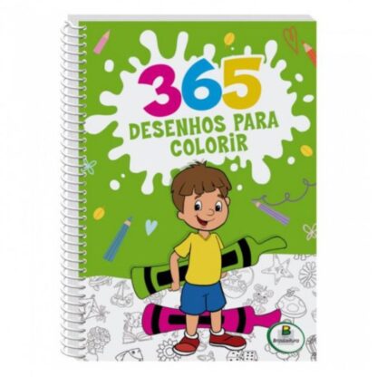 Livro 365 desenhos para colorir - Brasileitura