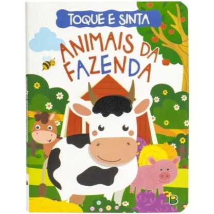 Livro sensorial animais da fazenda encontre e sinta - Todolivro