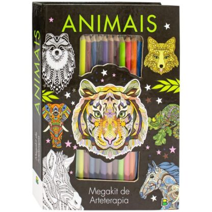 Megakit de arteterapia animais - Todolivro