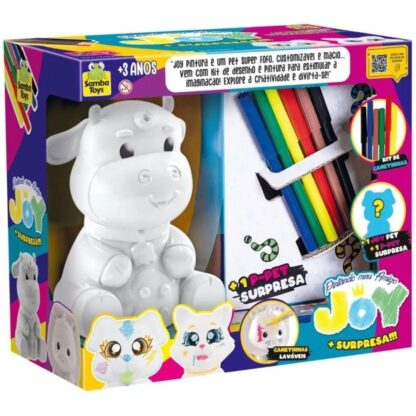 kit pinturra vaquinha com canetinhas lavavel - Samba toys - Image 2