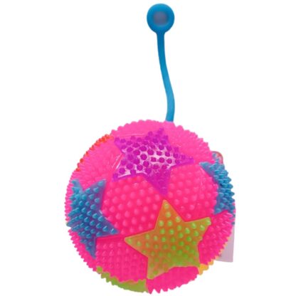 Bola espetada com som e luz sortida - Toyking