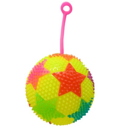 Bola espetada com som e luz sortida - Toyking - Image 3