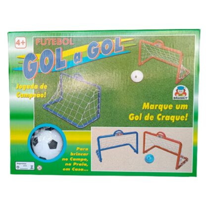 Futebol gol a gol traves de gol com bola - Braskit