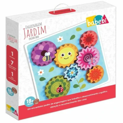 Brinquedo jardim de engrenagem em madeira - Babebi - Image 2