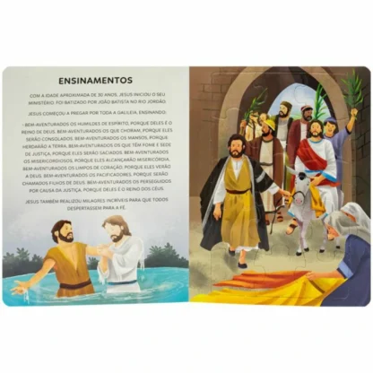 Livro em quebra- cabeças A história de Jesus - Todolivro - Image 2