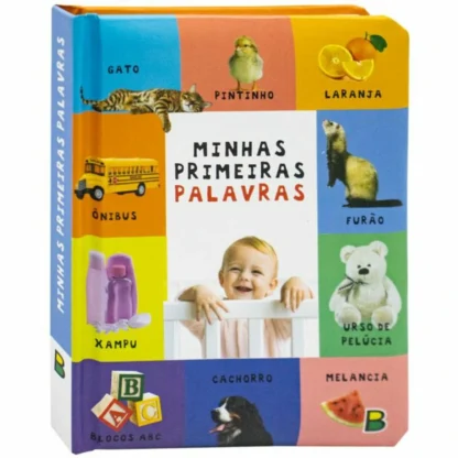 Meu livro fofinho minhas primeira palavras - Todolivro