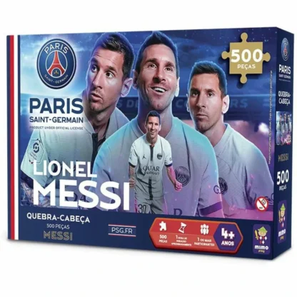 Quebra-cabeça Lionel Messi Paris Saint-Germain 500 peças - Mimo - Image 2