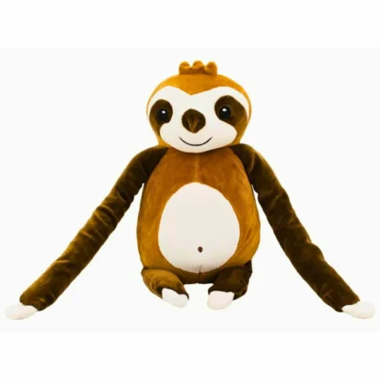 Bicho preguiça de pelúcia com imã nas mãos - Fofy