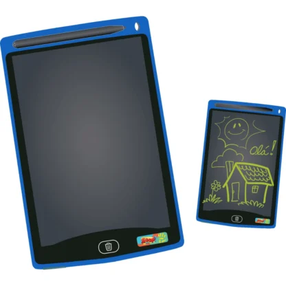 Lousa quadro LCD 8,5" brinque e rabisque cores sortidas - Zoop