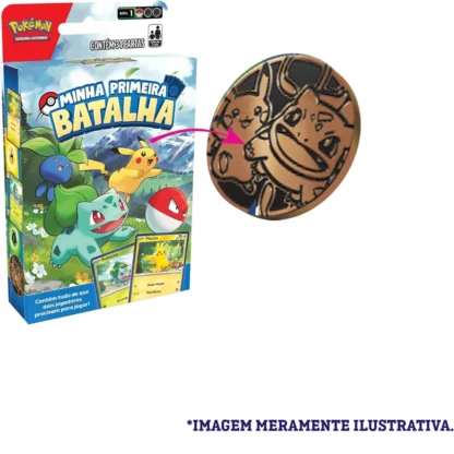 Jogo de cartas minha primeira batalha Pokémon - Copag - Image 3