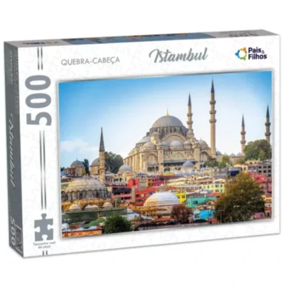 Quebra-cabeça Istambul 500 peças - Pais e Filhos