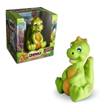 Brinquedo Dino Tiranossauro Rex  baby leve e macio - Cometa