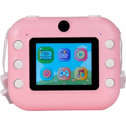 Brinquedo maquina fotográfica tira foto de verdade click zoop rosa - Zoop - Image 3