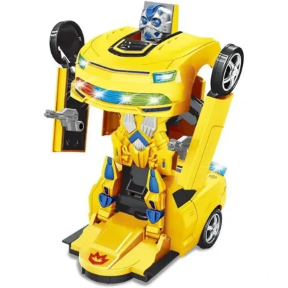 Brinquedo carro robô guerreiro transformes som e luz - Zoop - Image 2