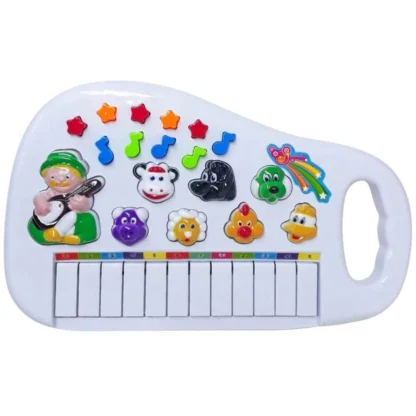 Brinquedo teclado tecladinho musical fazendinha - Zoop