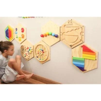 Painel sensorial colmeia roda gigante - Criando - Image 3