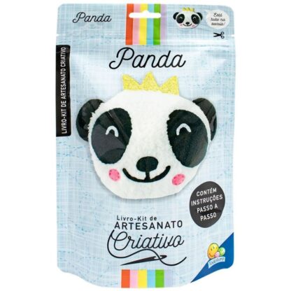 Livro kit de artesanato criativo Panda - Todolivro